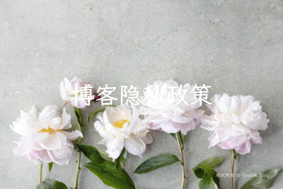 博客隐私政策插图